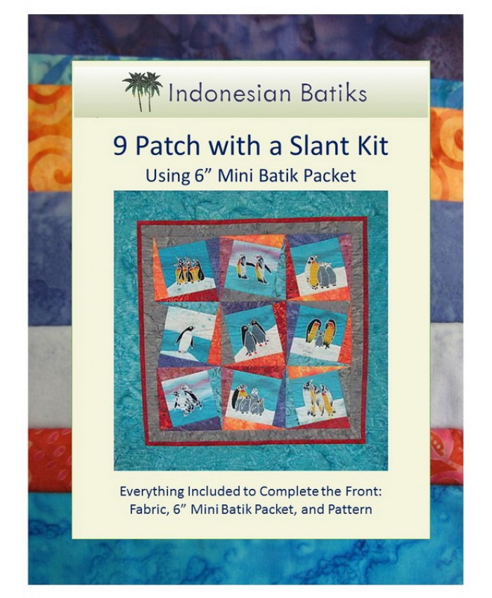 9 Patch with a Slant KIT with Penguins